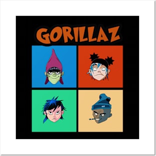 gorillaz Posters and Art